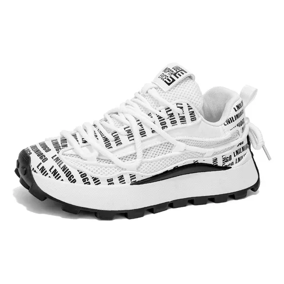 Zapatillas Dad Transpirables De Malla Para Hombre, De Primav