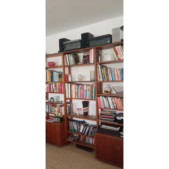 Biblioteca De Madera Usada