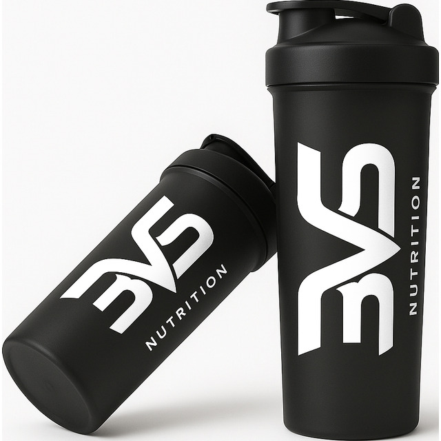 Coqueteleira / Shaker Preta - Academia 600ml - 3vs Nutrition Coqueteleira / Shaker Preta - Academia 600ml - 3vs Nutrition