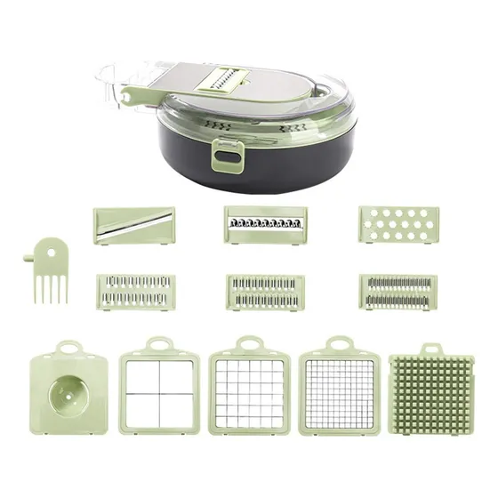 Picador De Verduras Con Contenedor Picador De Cebolla