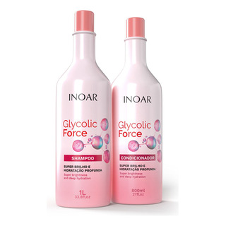Kit Inoar Glycolic Force Sh Lt + Cond 800ml Kit Inoar Glycolic Force Sh Lt + Cond 800ml