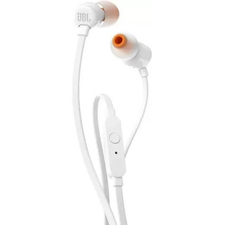 Fone De Ouvido Intra-auricular Com Fio Tune 110 Branco Jbl Fone De Ouvido Intra-auricular Com Fio Tune 110 Branco Jbl