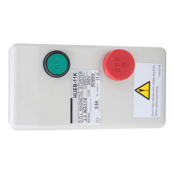 Motor Control: Arrancador Manual Irreversible Tipo Arranque