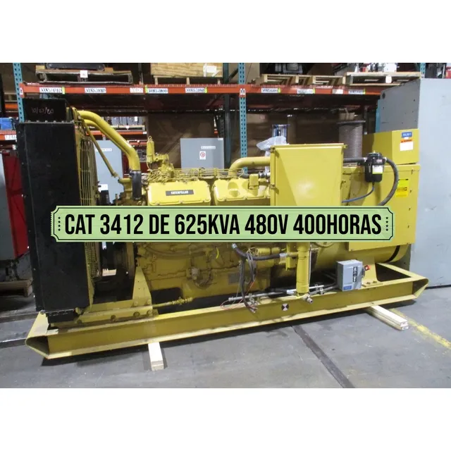 Generador Planta Cat 3412 De 625kva Con 400horas
