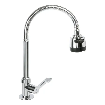 Llave Monomando Mercury Acero Inoxidable Diseño Minimalista Modelo 2021