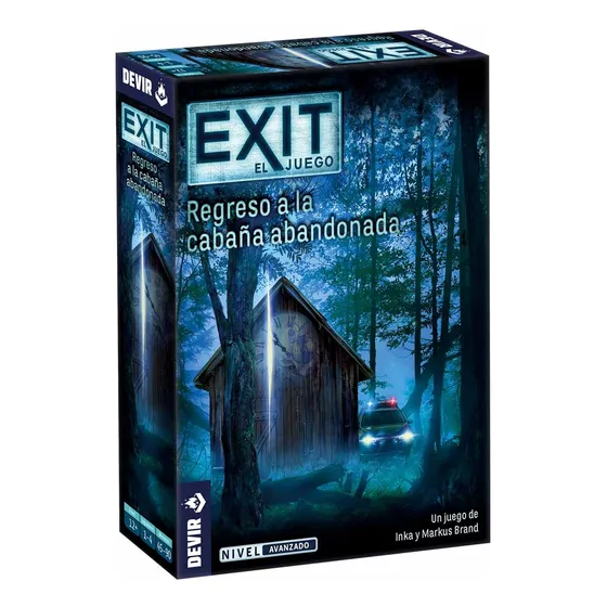 Juego De Mesa Exit 21 Regreso A La Cabaña Abandonada Devir