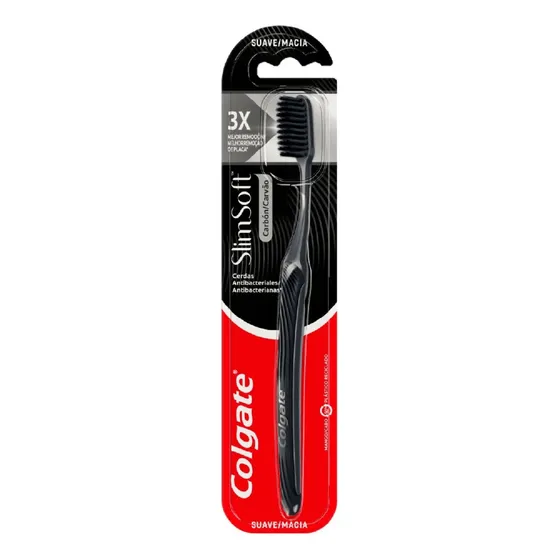 Cepillo De Dientes Colgate Slim Soft Black 1 Un