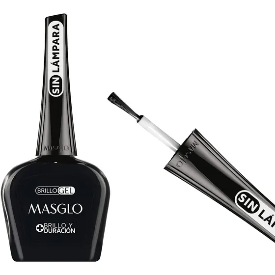 Brillo De Uñas Masglo Gel Sin Lampara 13.5ml