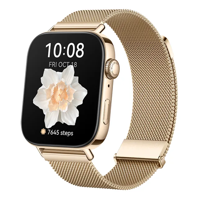 Smartwatch Huawei Watch Fit 3 | Dorado | Llamadas Bluetooth