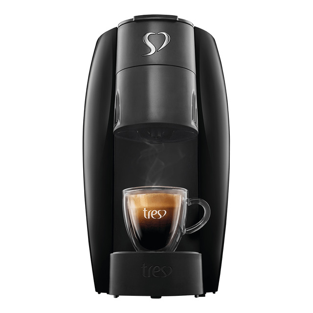 Tres Corações Cafeteira Elétrica Lov Basic De Espressos E Multibebidas Automática Cor Pret... Tres Corações Cafeteira Elétrica Lov Basic De Espressos E Multibebidas Automática Cor Pret...