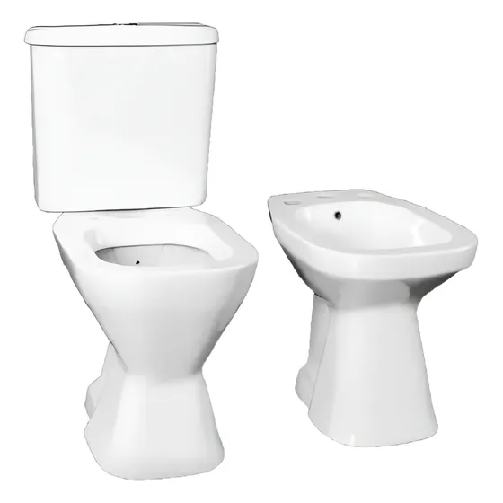Inodoro C/depósito Apoyo Y Bidet Cordenons Diamante 1 O 3