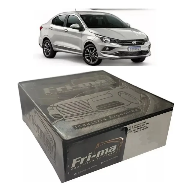 Pastillas De Freno Fiat Cronos Precision 1.8 Mt-at6 2017/-..