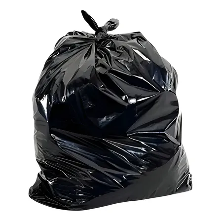 Saco De Lixo 60l 100 Un Plástico Preto Reforçado/resistente