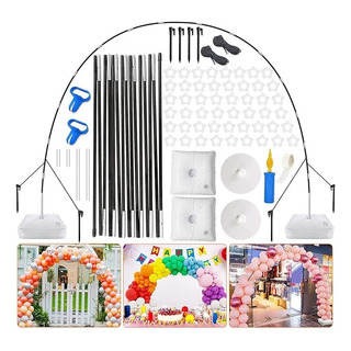 Base Estructura Para Arco De Globos Completo 2.7 X 3mbodas Baby Shower Decoración De Fiesta De Cumpleaños Base Estructura Para Arco De Globos Completo 2.7 X 3mbodas Baby Shower Decoración De Fiesta De Cumpleaños
