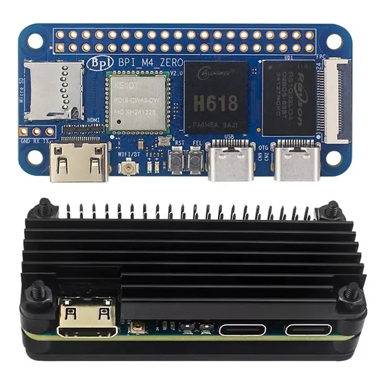 Para Placa Base Banana Pi Bpi-m4 Zero Allwinner H618 Linux P