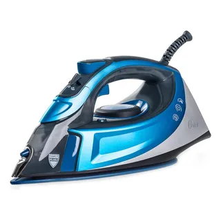 Ferro Vapor Oster Turbo Steam Gcstcs-401 Cor Azul/branco Ferro Vapor Oster Turbo Steam Gcstcs-401 Cor Azul/branco
