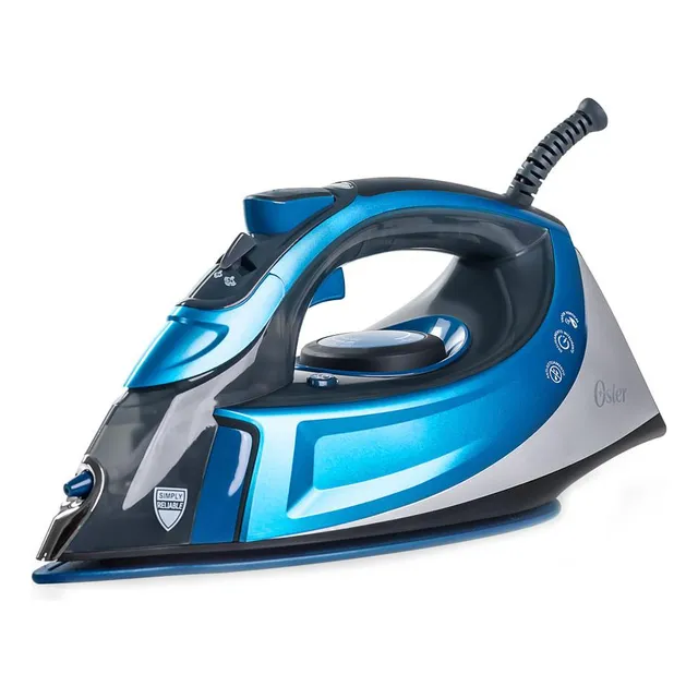 Ferro Vapor Oster Turbo Steam Gcstcs-401 220v Cor Azul/Branco