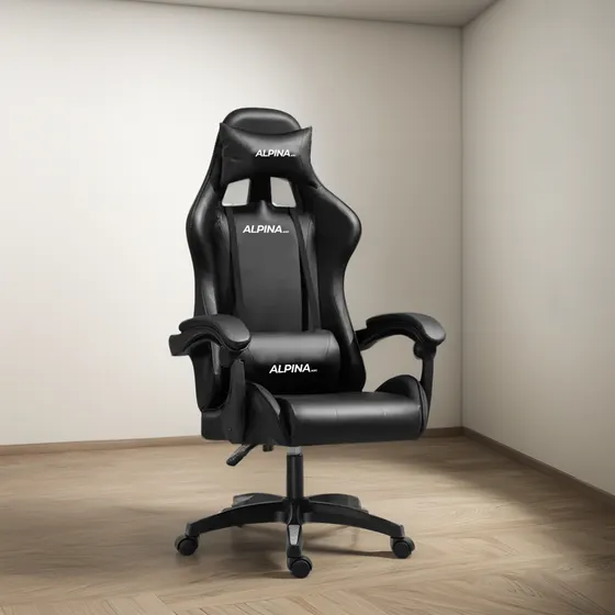Silla Gamer Alpina Ergonómica Giratoria Reclinable ft-088