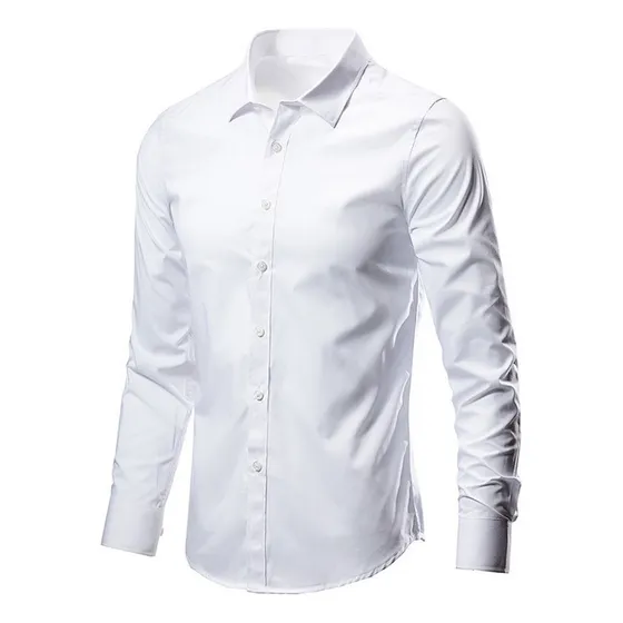 Camisa Slim Fit Para Hombre Algodon Calidad Premium