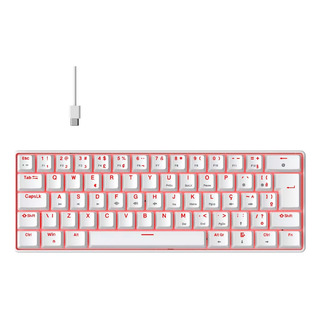 Teclado MecĂąnico Gamer Hyrax Thunder Switch Huano Led Red Teclado MecĂąnico Gamer Hyrax Thunder Switch Huano Led Red