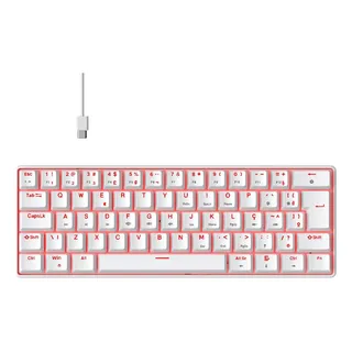 Teclado MecĂąnico Gamer Hyrax Thunder Switch Huano Led Red Teclado MecĂąnico Gamer Hyrax Thunder Switch Huano Led Red
