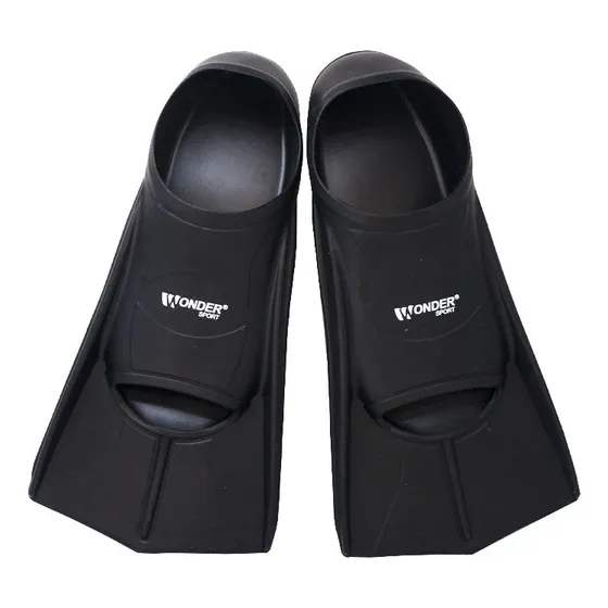 Aleta Natacion Corta Wonder Silicona Colores Talla L