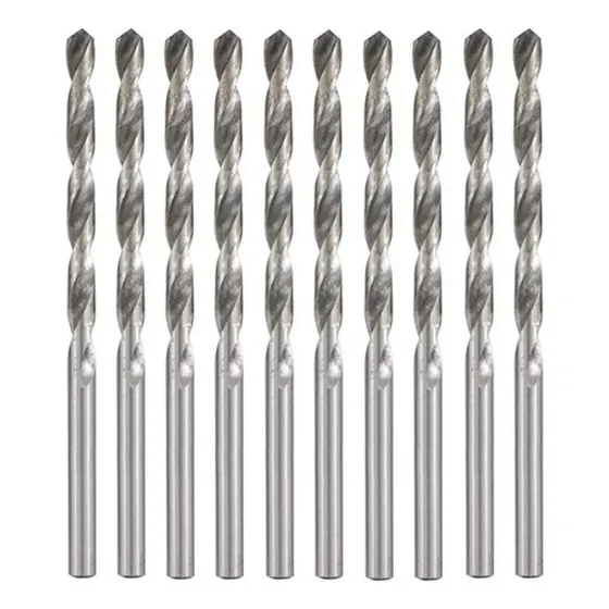 Aleyha 10 Pieza Broca Helicoidal Hss Para Herramienta Dremel