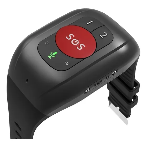 Pulsera De Rastreo Gps Emergen Para Ancianos, Relógio Sos 4g
