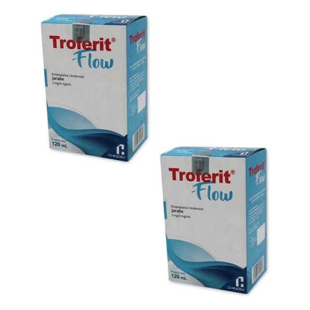 Pack 2 - Troferit Flow Jarabe 120ml