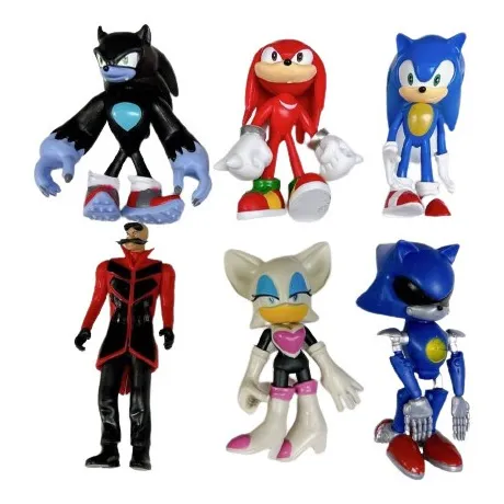 Colección Sonic 6 Piezas