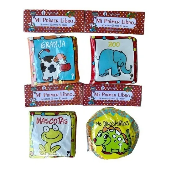 Lote X 4 Libros Para La Bañera Del Bebe