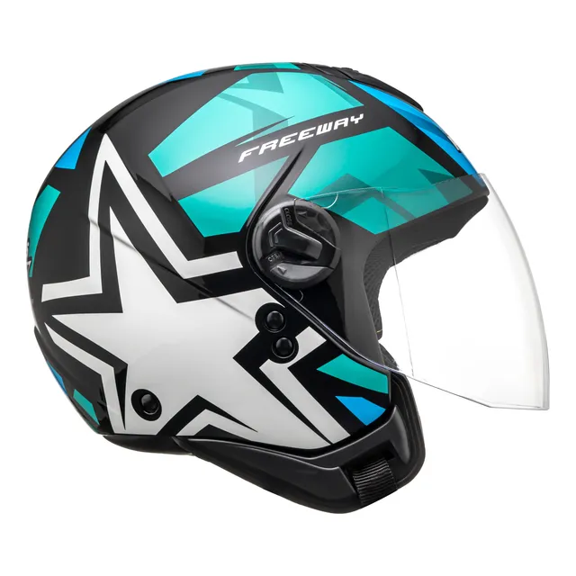 Capacete Moto Aberto Peels Freeway 1st