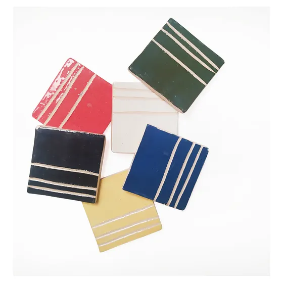 Engobes Para Cerámica Pack X 6 Colores Básicos 25gr C/u