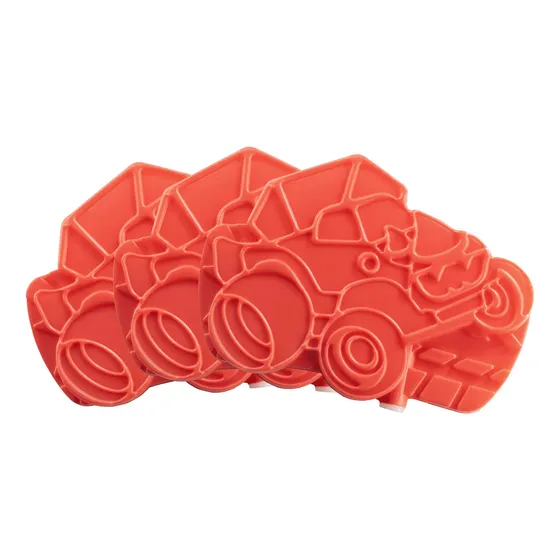 3 Bolsa Hielo Duro Reutilizabl Color Rojo Caja Bento