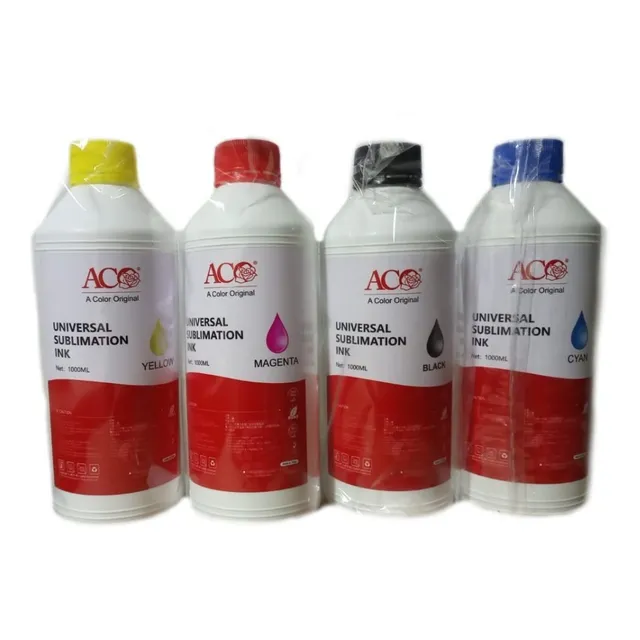 Tinta  Para Sublimar Sublimación Color Bk Cy Yell Mag Litro 