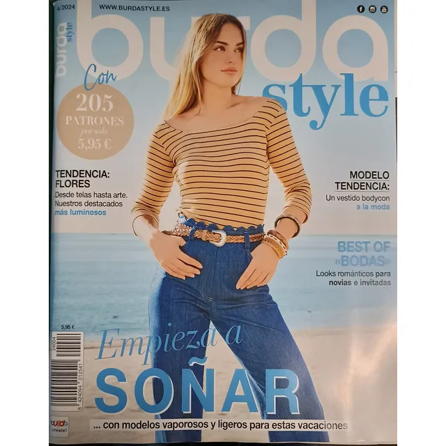Revista Burda Style Varias Ediciones Moldes Costura Patrones