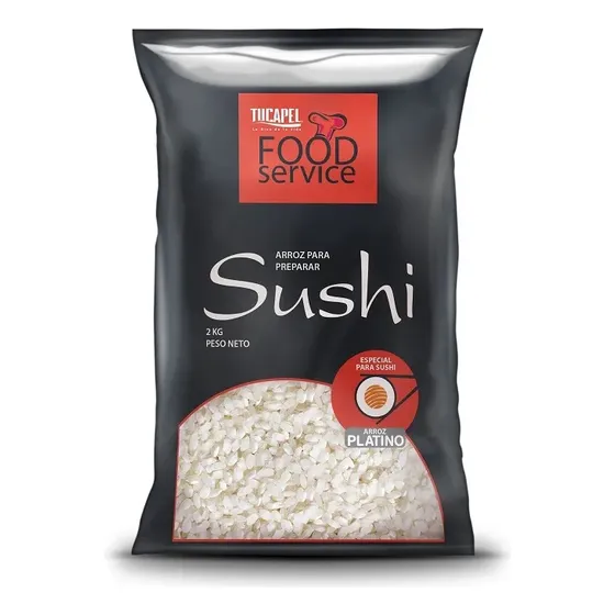 Arroz Para Sushi Tucapel 2kg - Lireke