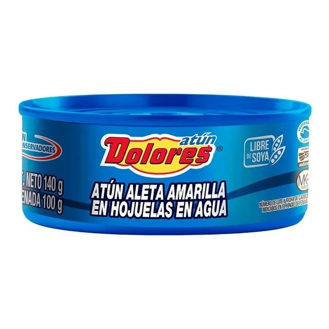 Atun Dolores Lomo Aleta En Agua 140gr