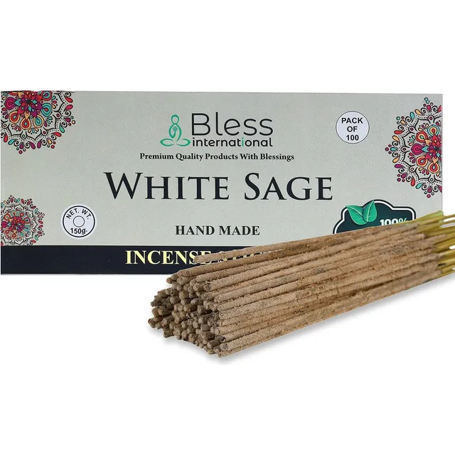 Varillas De Incienso Bless 100und Salvia Blanca/rosa/mirra