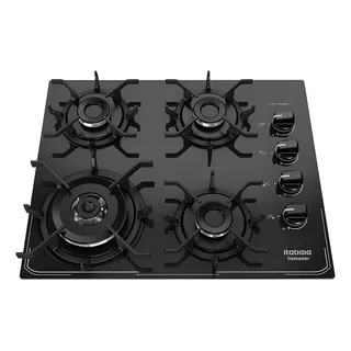 FogĂŁo Cooktop - Itatiaia Itamaster 127/220v Cor Preto - 4 Queimadores FogĂŁo Cooktop - Itatiaia Itamaster 127/220v Cor Preto - 4 Queimadores