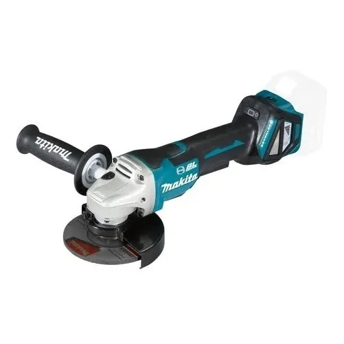 Miniesmeril angular inalámbrico Makita DGA518Z turquesa 220 V + accesorio