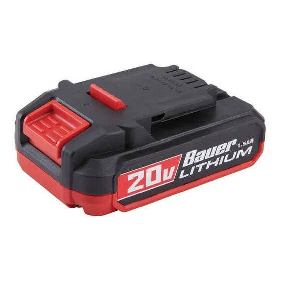 Batería De Taladro Bauer Litio 1.5 Ah De 20v.m