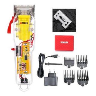Máquina De Cortar Cabelo Wmark Ng108a + Lâmina De Cerâmica Máquina De Cortar Cabelo Wmark Ng108a + Lâmina De Cerâmica