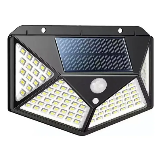 Lámparaled 270 Grados Intemperie Solar Sensor Movimiento 18w