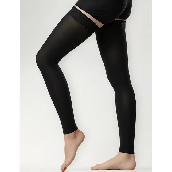 Medias De Compresion Suave Prevent Para Varices Circulation.