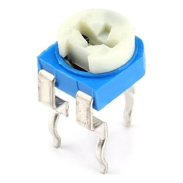 3 Potenciómetros Trimmers Trimpots 500 Ohm Horizontal