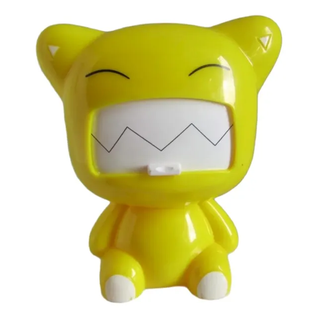 Gato Amarillo Gogo Crazy Bones Series 1 Con Doble Sujetador