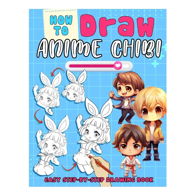 Libro: Cómo Dibujar Anime Chibi: Aprende A Crear Adorable Fo