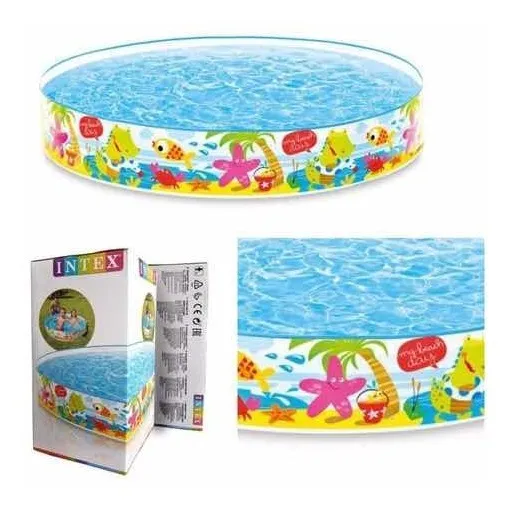 Piscina Rígida Infantil 152 Cm Intex
