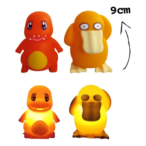 Figuras De Pokémon Con Luz 